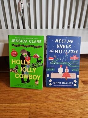 Christmas Romance Novels 2 Book Bundle by Jessica Clare & Jenny Bayliss
